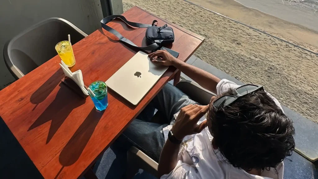 Professional portrait of Vishnu Gokul, Creative Director